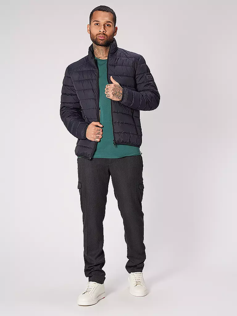 MARC O'POLO | Chaqueta acolchada SDND | Azul oscuro