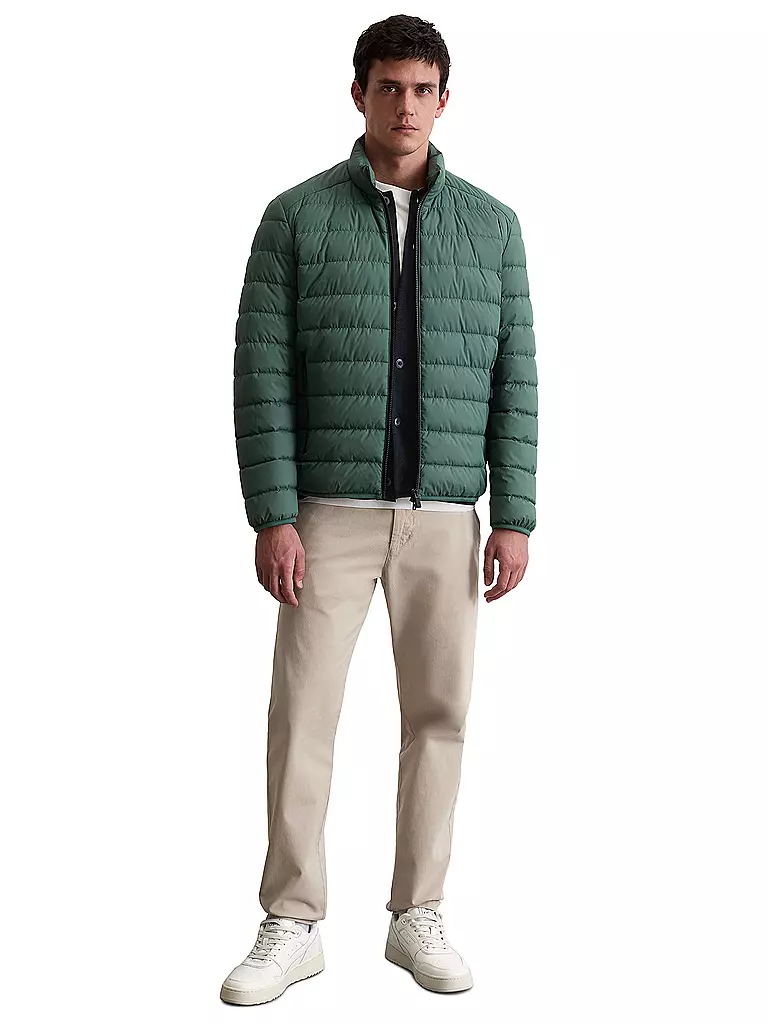 MARC O'POLO | Chaqueta acolchada | Verde oscuro