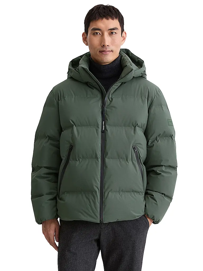 MARC O'POLO | Chaqueta acolchada | Verde oscuro