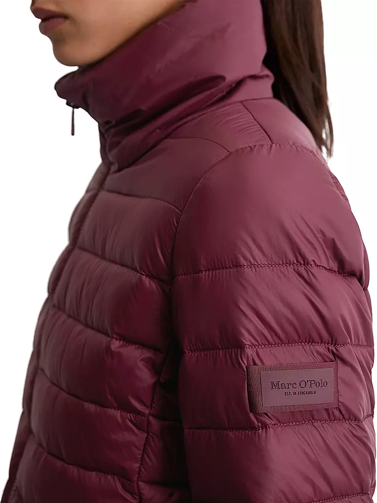 MARC O'POLO | Chaqueta acolchada | Rojo oscuro