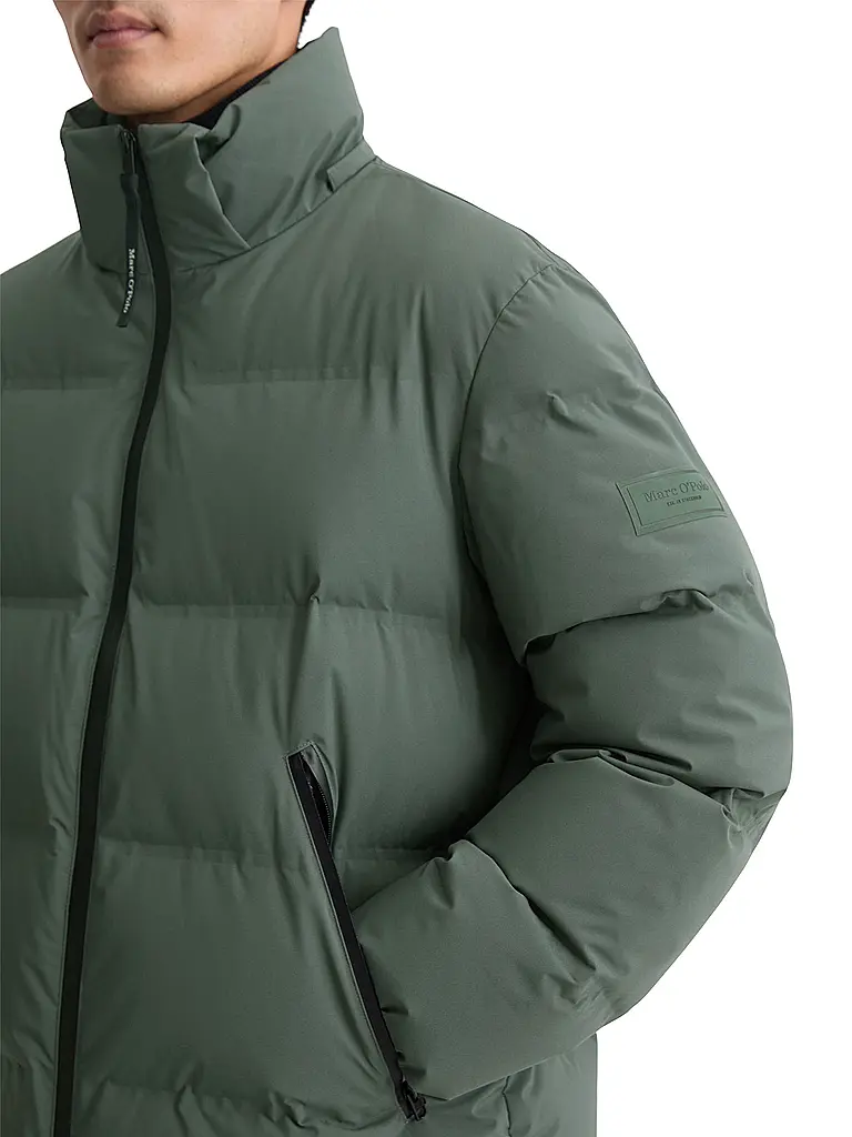 MARC O'POLO | Chaqueta acolchada | Verde oscuro