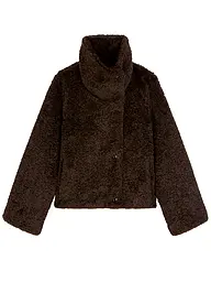 MARC O'POLO | Chaqueta de aspecto de piel | Marrón