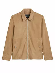 MARC O'POLO | Chaqueta de cuero | Beige
