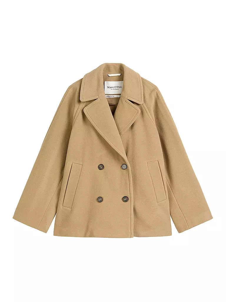 MARC O'POLO | Chaqueta de lana | Marrón claro