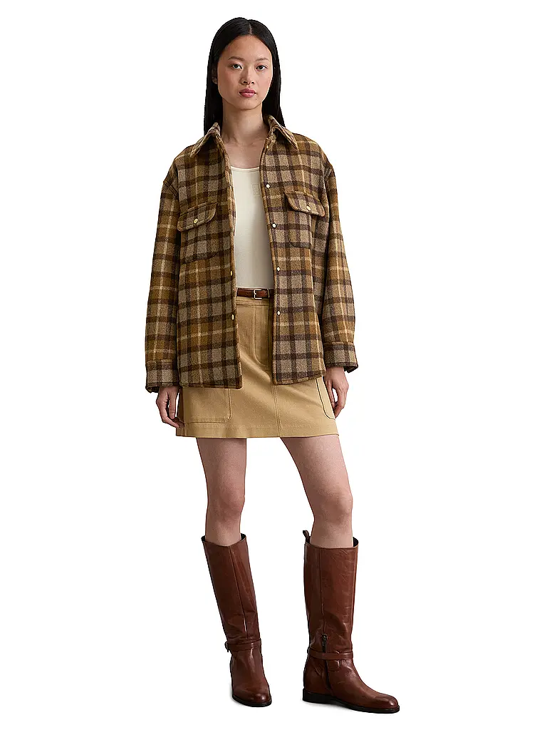 MARC O'POLO | Chaqueta de lana | Marrón