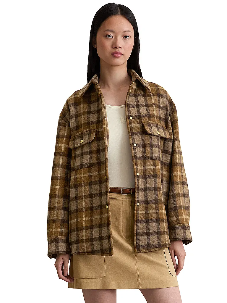 MARC O'POLO | Chaqueta de lana | Marrón