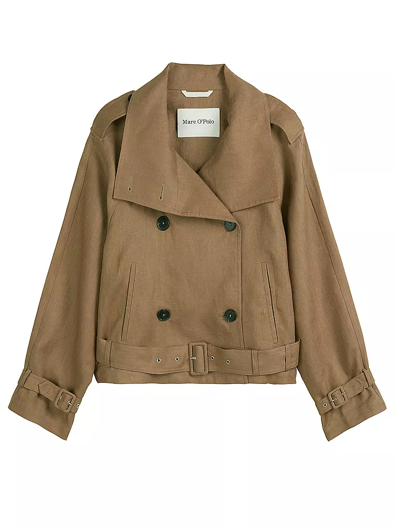 MARC O'POLO | Chaqueta de lino | Marrón