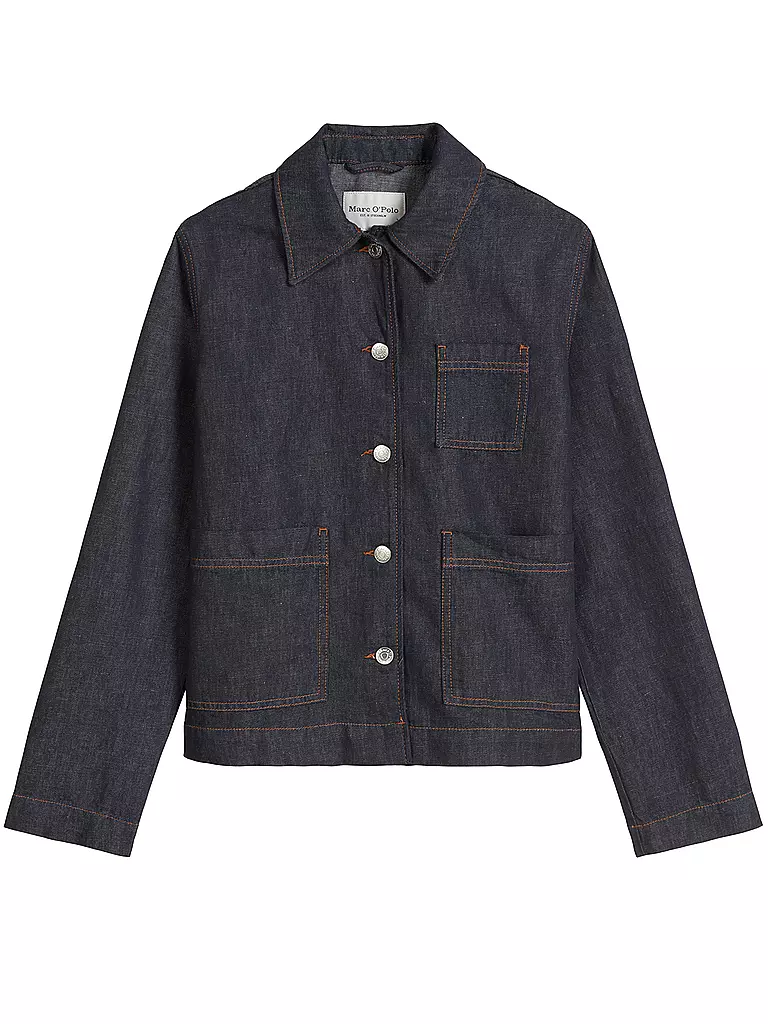 MARC O'POLO | Chaqueta vaquera | Azul oscuro