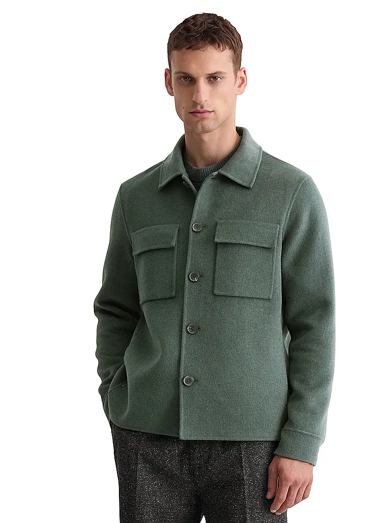 MARC O'POLO | Chaqueta | Verde oscuro