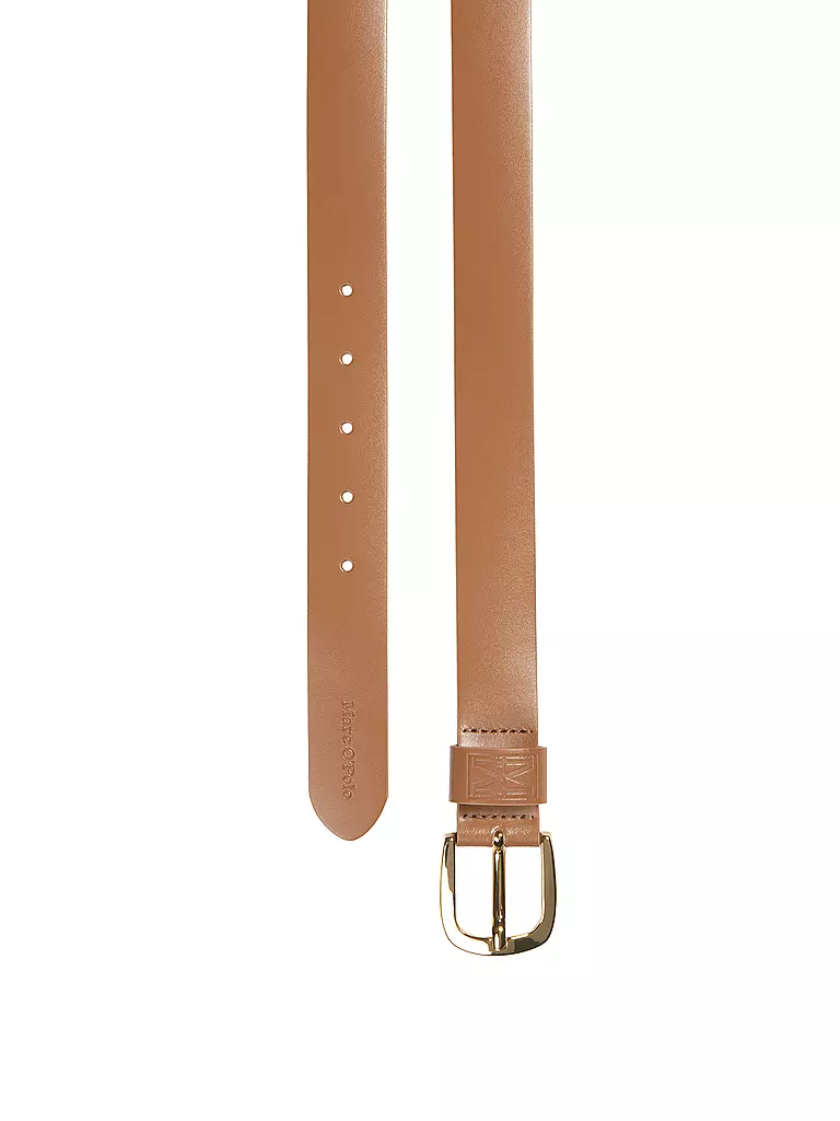 MARC O'POLO | Cinturón de cuero | Camel