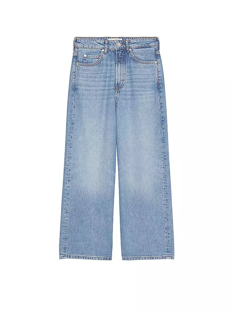 MARC O'POLO | Culotte de talle alto TOLVA | Azul claro