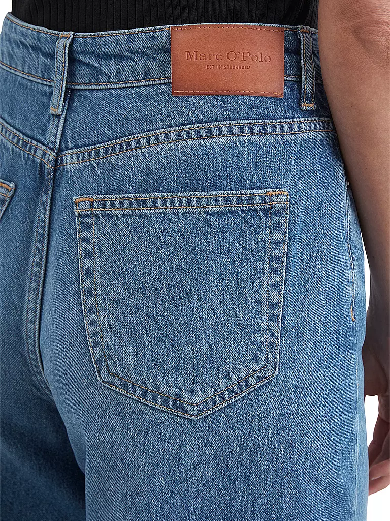 MARC O'POLO | Culotte de talle alto TOLVA | Azul