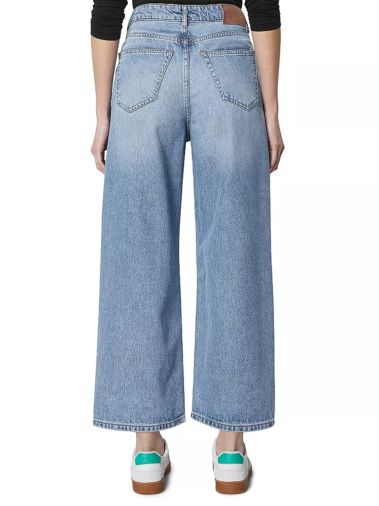 MARC O'POLO | Culotte de talle alto TOLVA | Azul claro