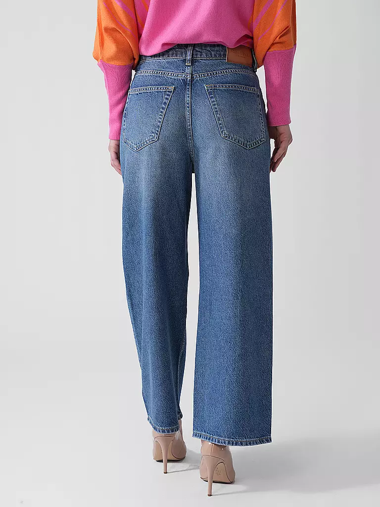 MARC O'POLO | Culotte de talle alto TOLVA | Azul