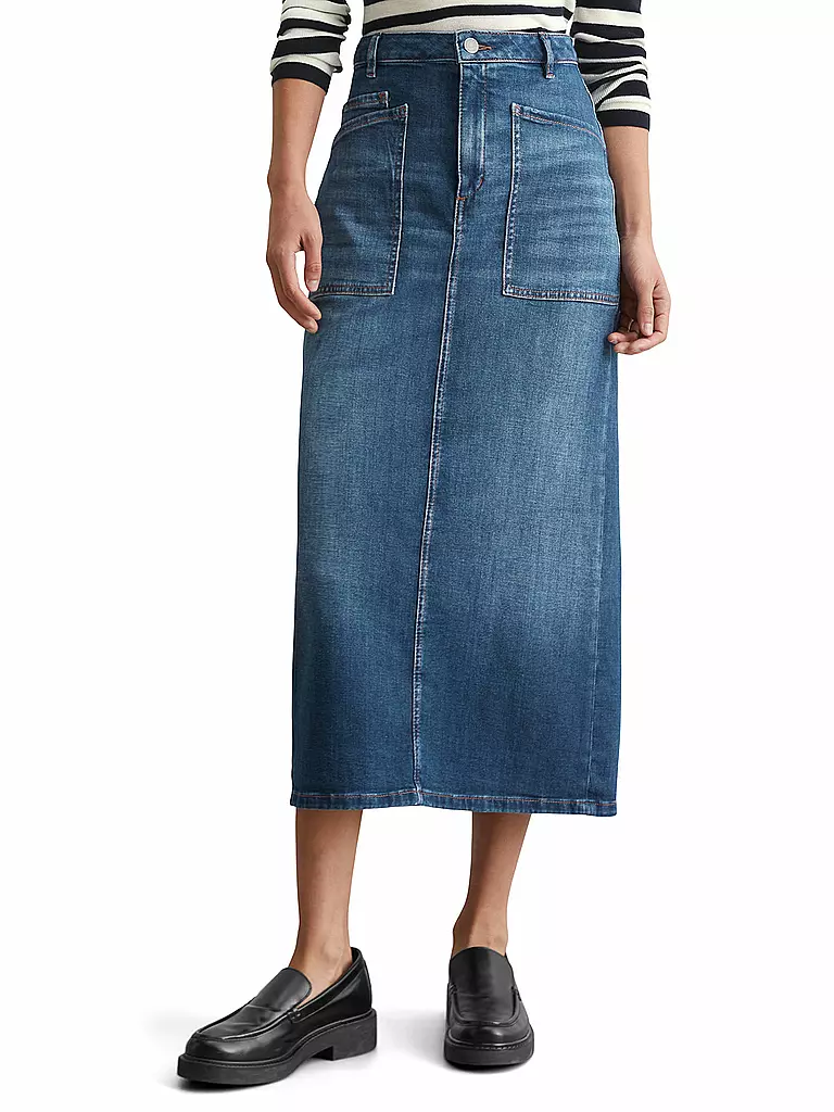 MARC O'POLO | Falda vaquera | Azul
