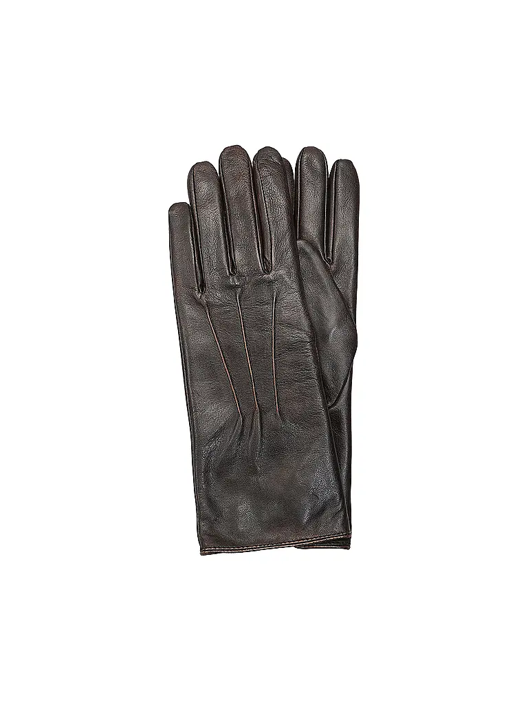 MARC O'POLO | Guantes de cuero | Marrón