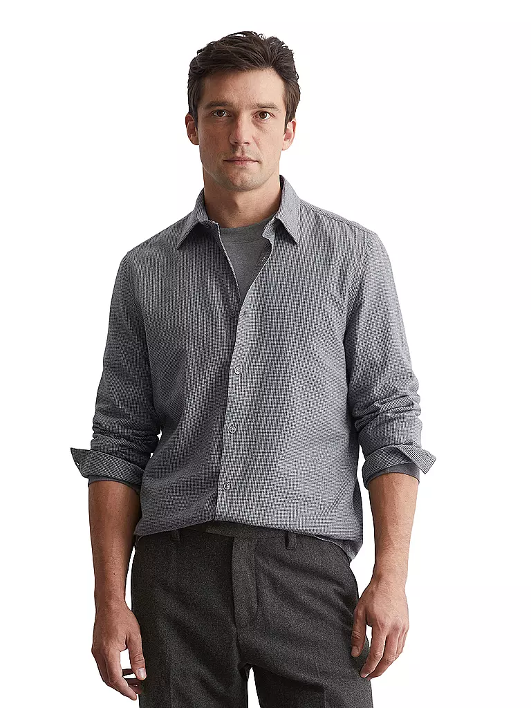 MARC O'POLO | Hemd Regular Fit  | Gris