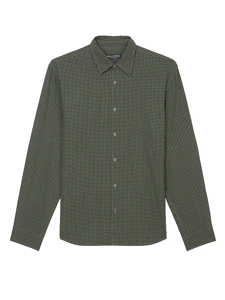 MARC O'POLO | Hemd Regular Fit | Marrón
