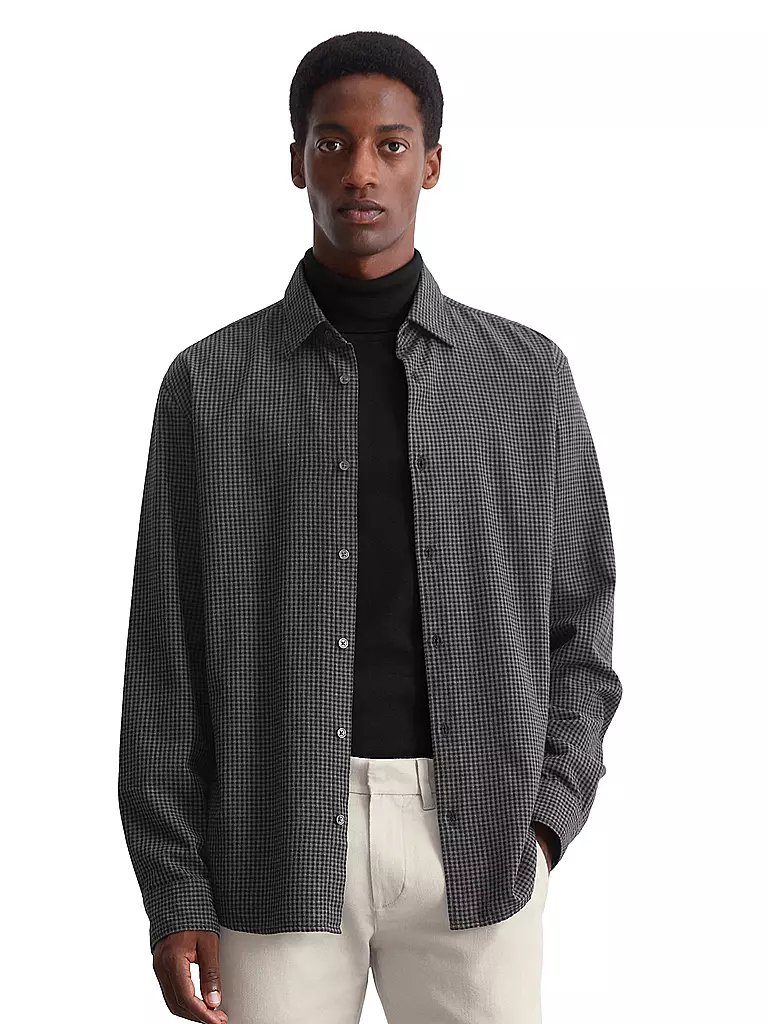MARC O'POLO | Hemd Regular Fit | Negro