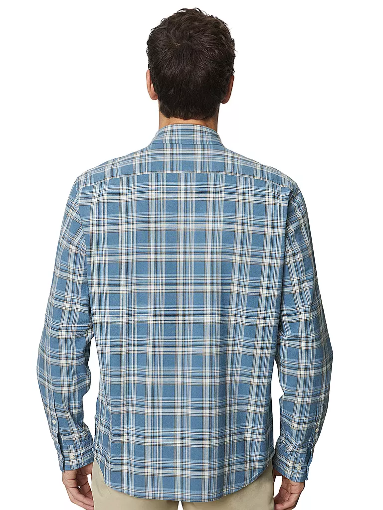 MARC O'POLO | Hemd Regular Fit | Azul