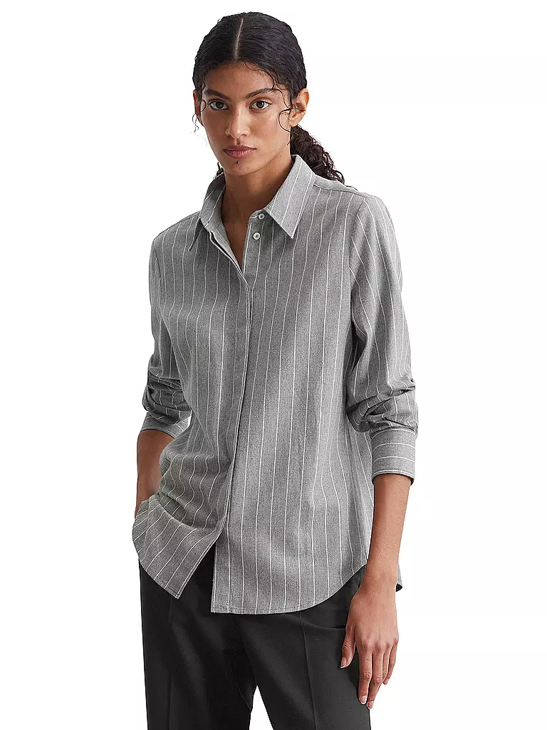 MARC O'POLO | Hemdbluse  | Gris