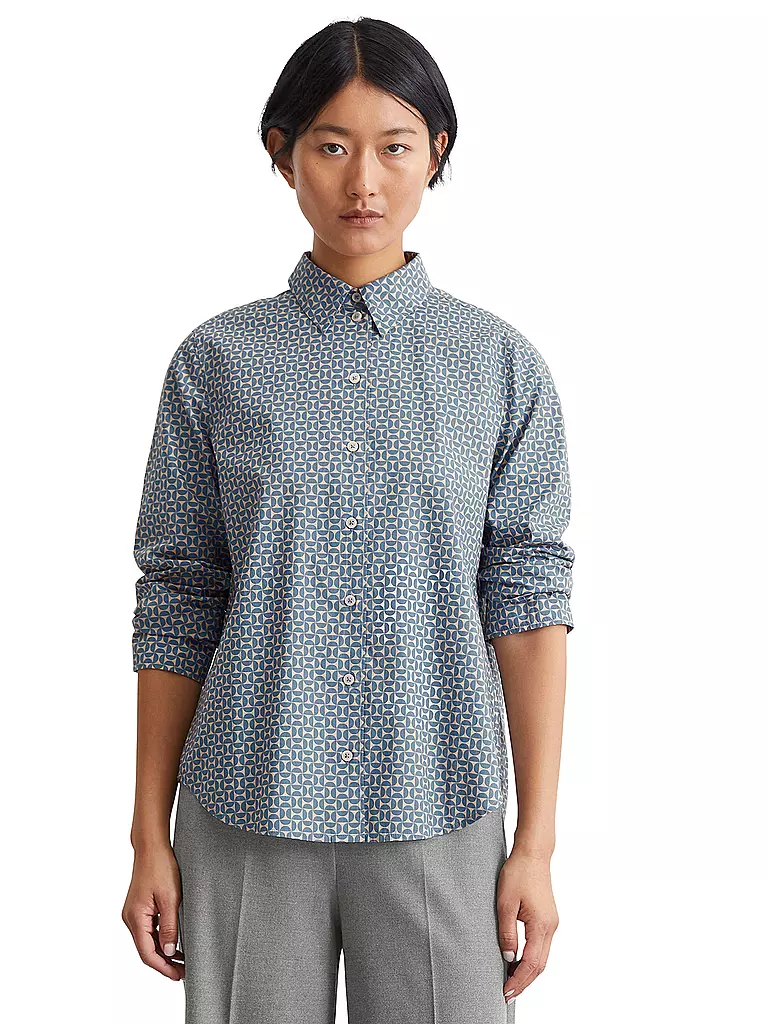 MARC O'POLO | Hemdbluse  | Azul