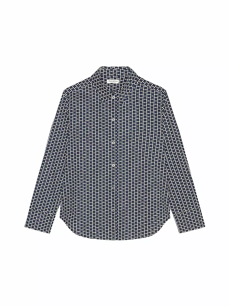MARC O'POLO | Hemdbluse | Azul oscuro