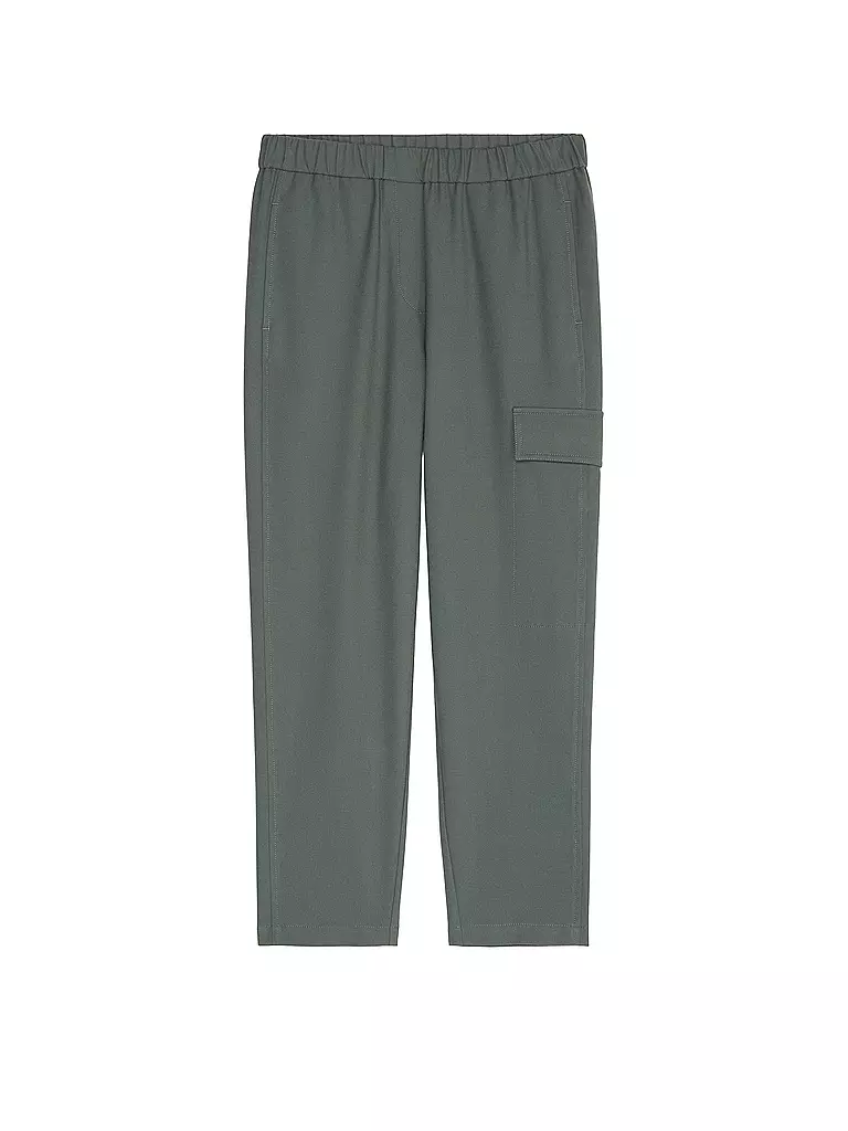 MARC O'POLO | Hose Jooging Fit  | Verde oscuro