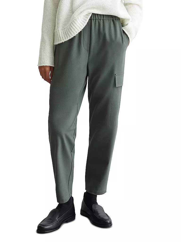 MARC O'POLO | Hose Jooging Fit  | Verde oscuro