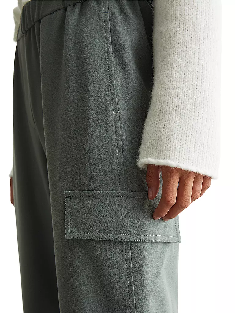 MARC O'POLO | Hose Jooging Fit  | Verde oscuro