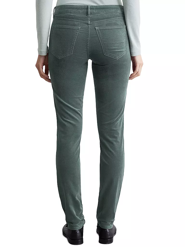 MARC O'POLO | Hose Slim Fit | Verde oscuro