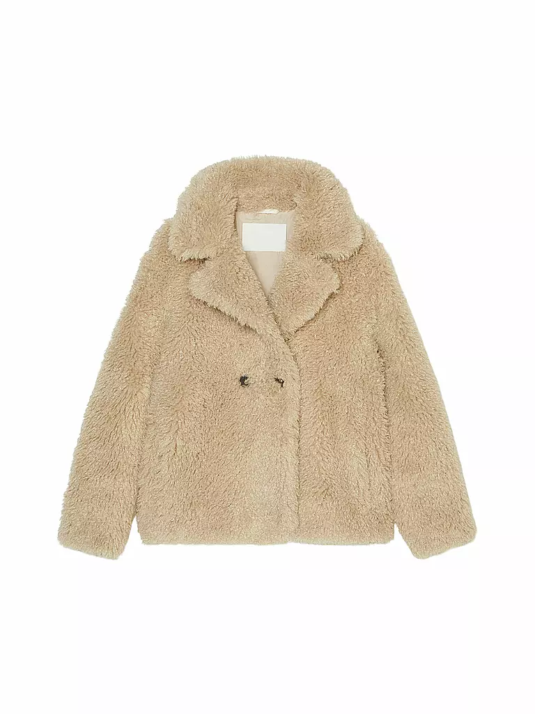 MARC O'POLO | Jacke in Felloptik | Camel