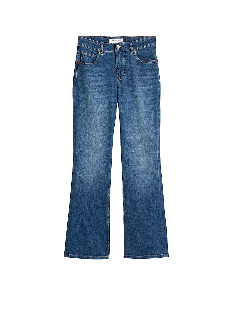 MARC O'POLO | Jeans de corte acampanado | Azul oscuro