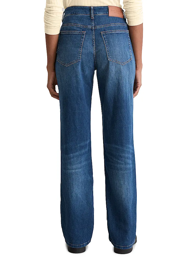 MARC O'POLO | Jeans de corte acampanado | Azul oscuro