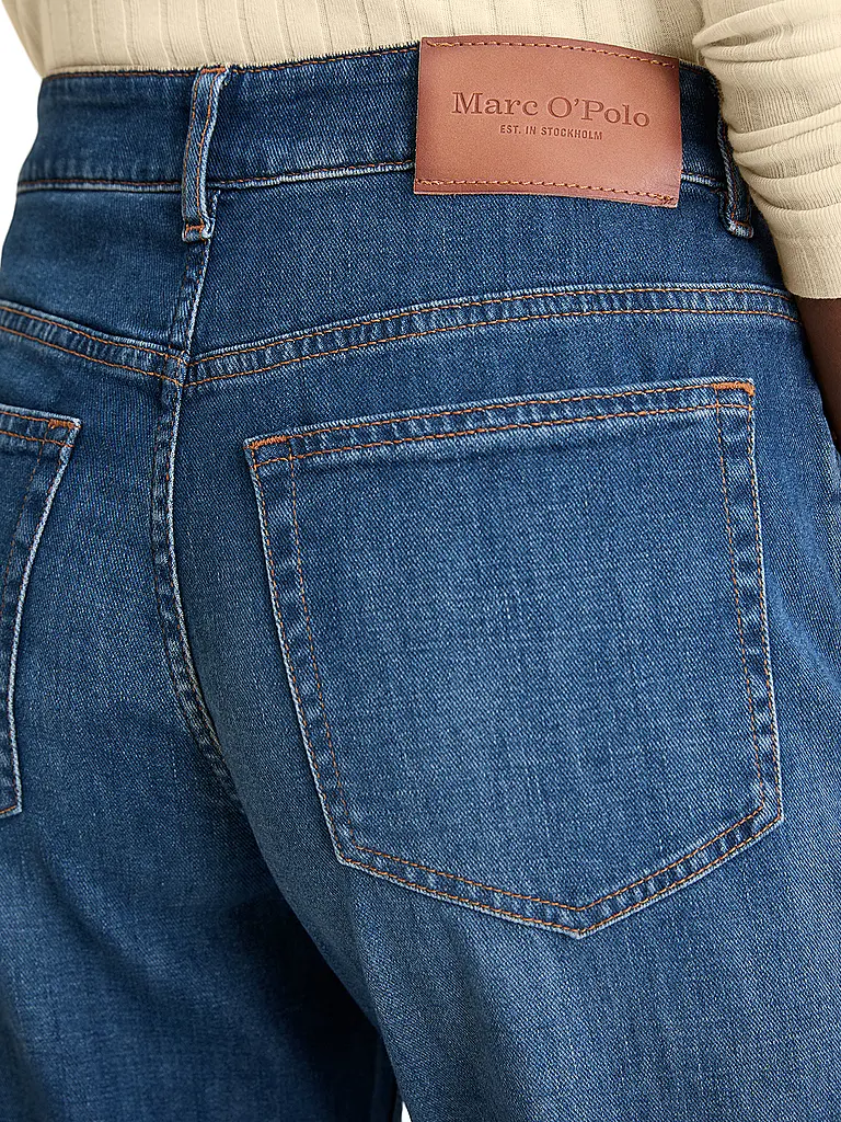 MARC O'POLO | Jeans de corte acampanado | Azul oscuro