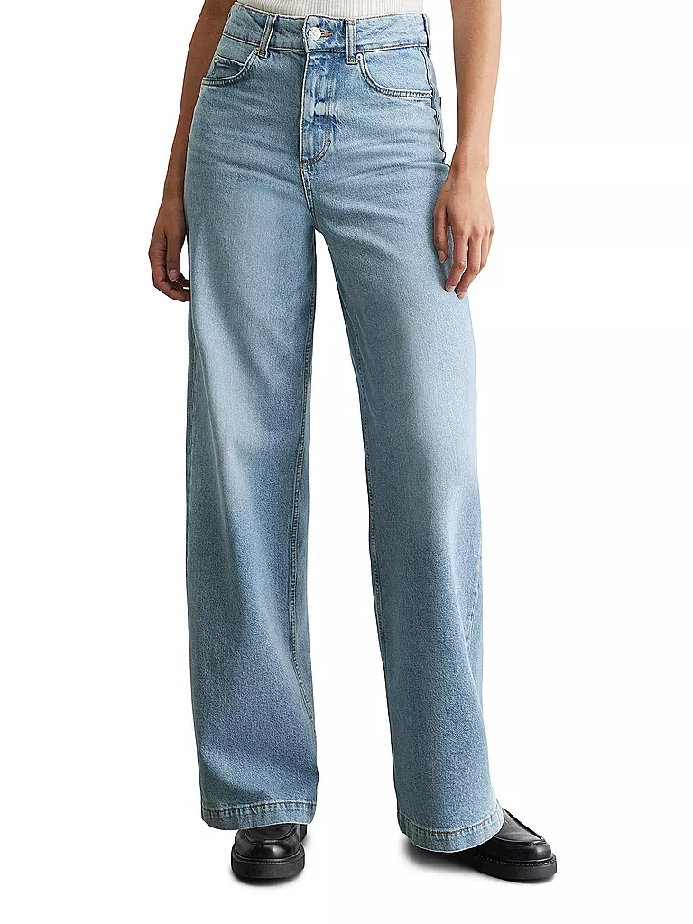 MARC O'POLO | Jeans de corte ancho | Azul