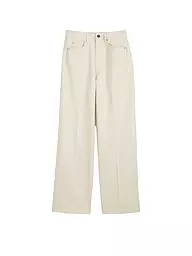 MARC O'POLO | Jeans de pierna ancha | Crema