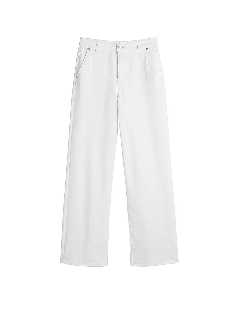MARC O'POLO | Jeans de pierna ancha | Blanco
