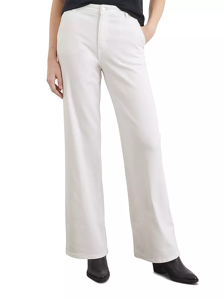 MARC O'POLO | Jeans de pierna ancha | Blanco