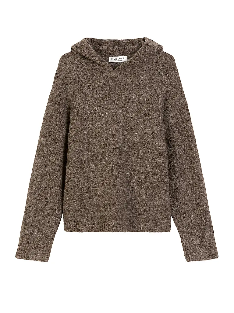 MARC O'POLO | Jersey - Sudadera con capucha | Marrón