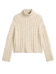 MARC O'POLO | Jersey de cuello alto | Crema