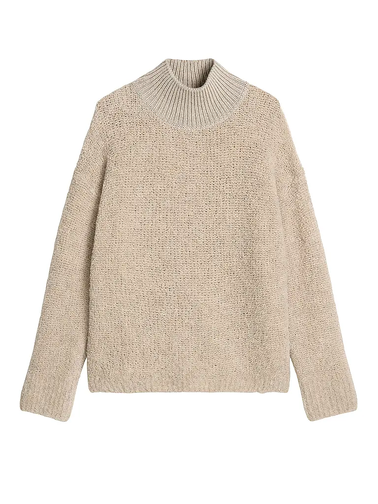 MARC O'POLO | Jersey de cuello alto | Crema