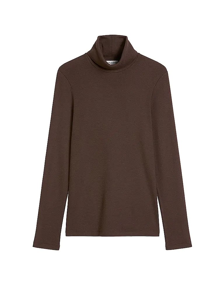 MARC O'POLO | Jersey de cuello alto | Marrón
