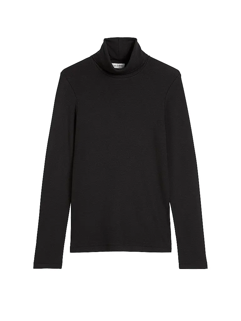 MARC O'POLO | Jersey de cuello alto | Negro
