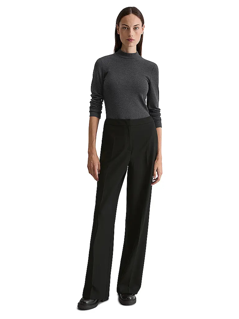 MARC O'POLO | Jersey de cuello alto | Gris