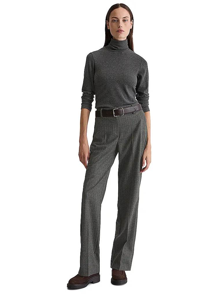 MARC O'POLO | Jersey de cuello alto | Gris
