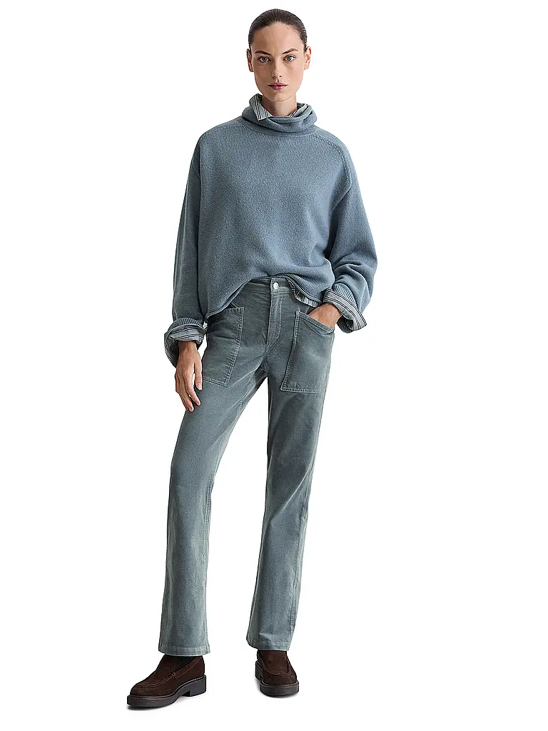MARC O'POLO | Jersey de cuello alto | Azul