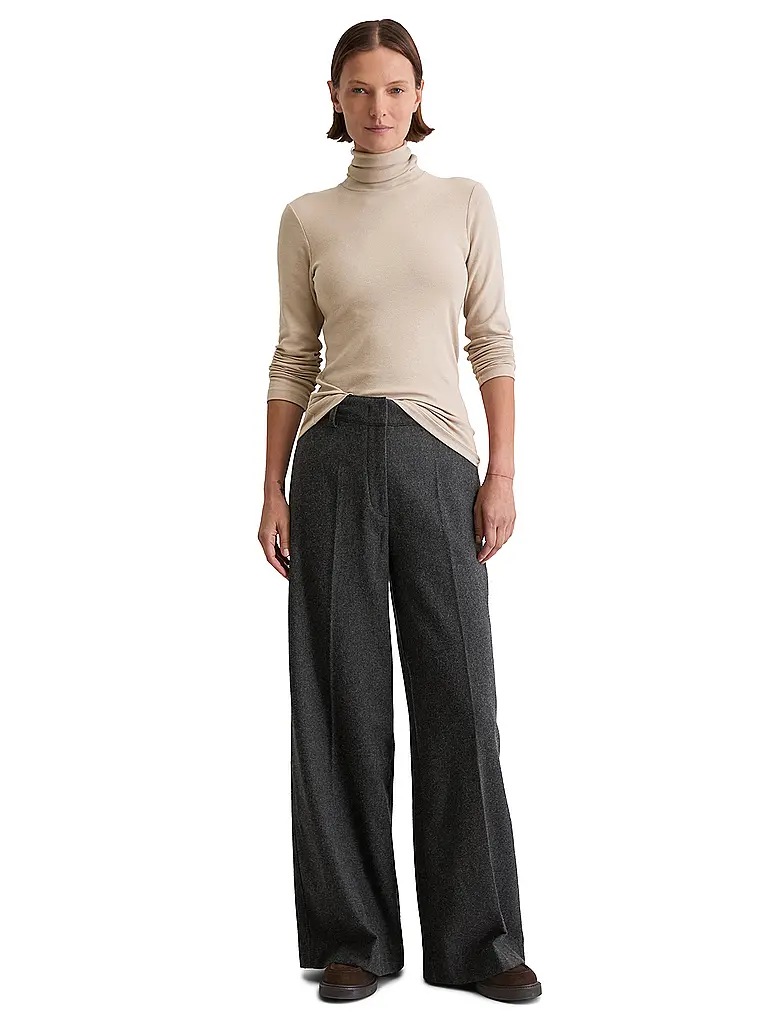 MARC O'POLO | Jersey de cuello alto | Crema