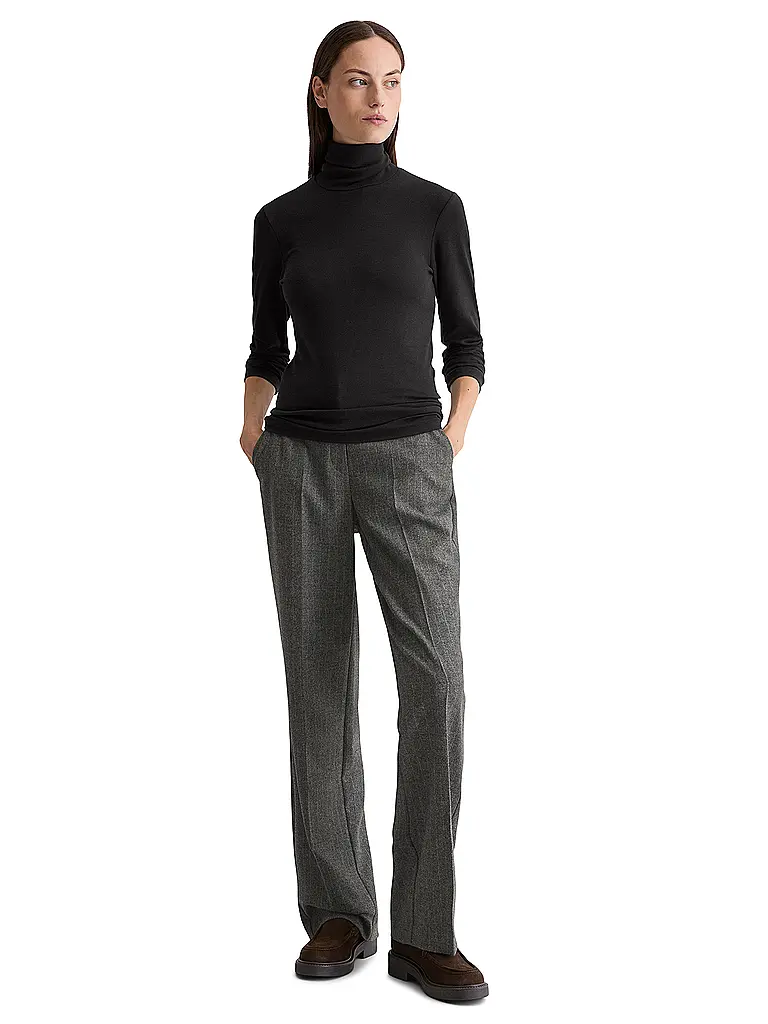 MARC O'POLO | Jersey de cuello alto | Negro
