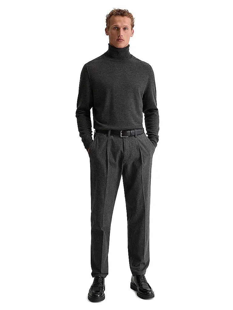 MARC O'POLO | Jersey de cuello alto | Gris